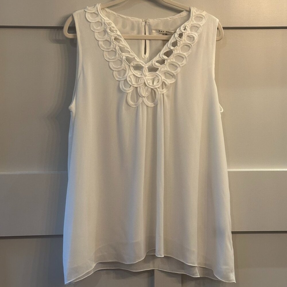 ✨ NWT Max Studio Sleeveless Blouse - XL ✨